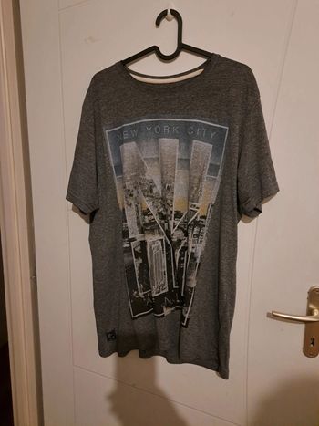 T-shirt gris New York City XL