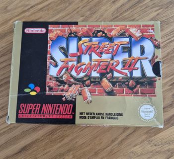 Jeu Super street fighter II 2 sur Super Nintendo Snes Pal Fah Complet