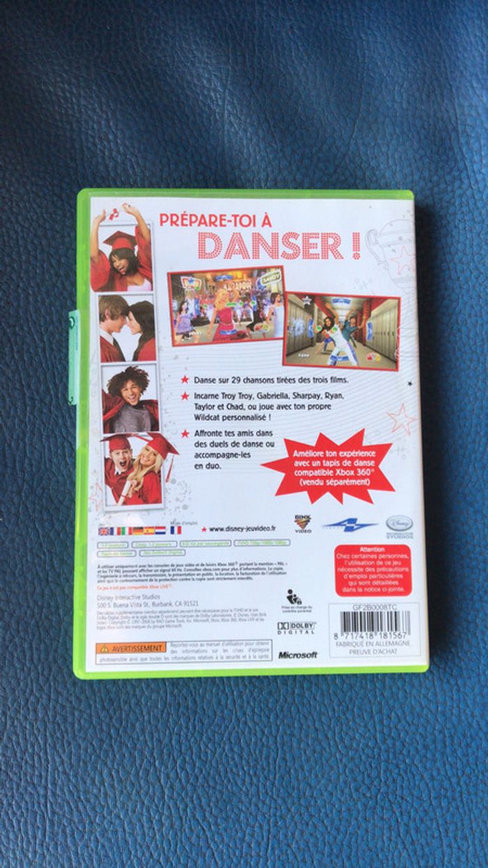 Xbox 360 jeu high school musical 3 - photo numéro 3