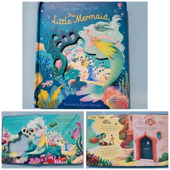 Livre animé usborne en Anglais de la Petite Sirène 🧜 The Little Mermaid 🧜
