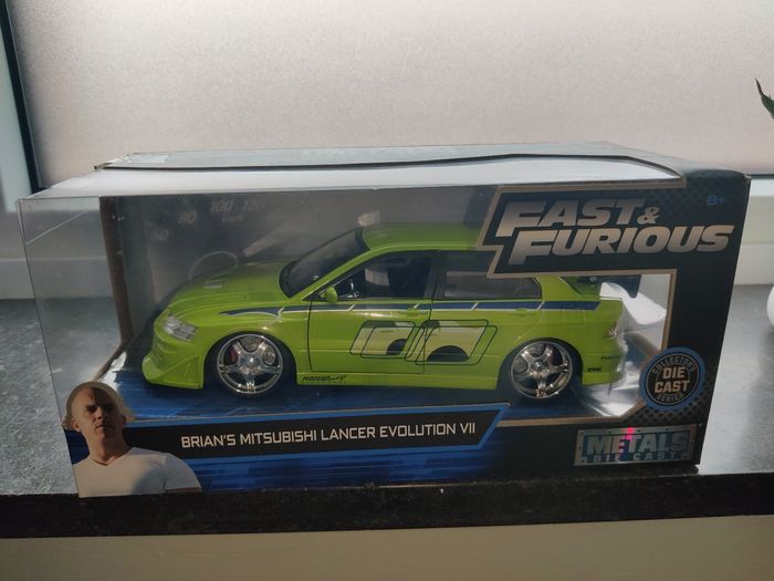 Voiture Fast & Furious Mitsubishi lancer évolution