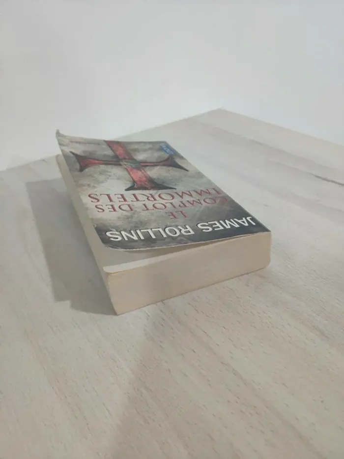 Livre poche le complot des immortels James Rollins - photo numéro 2