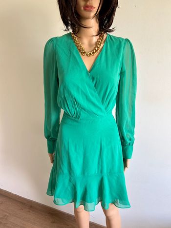 Robe verte neuve à manches longues Naf Naf taille 36