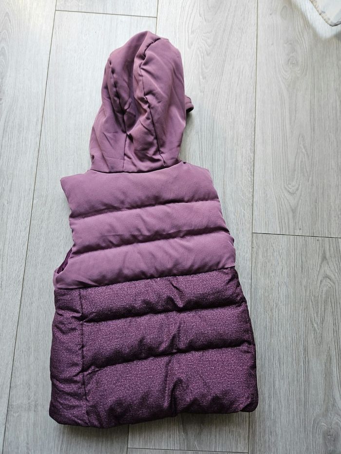 Veste sans manche prune Queshua 3/4 ans - photo numéro 2