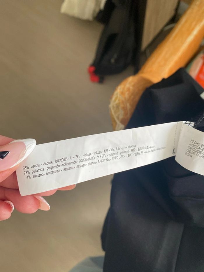 Pantalon noir taille L Zara - photo numéro 3