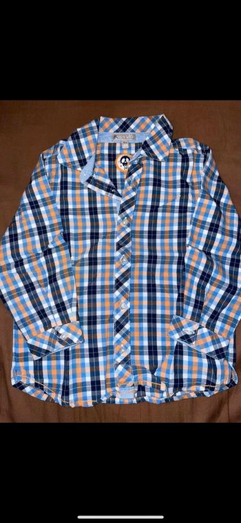 Chemise - Tbe - taille 86 cm - grain de blé