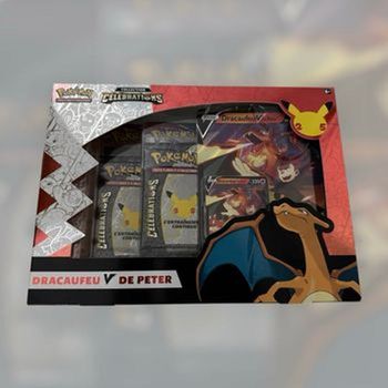 📦 Pokémon – Coffret Célébrations 25 ans – Dracaufeu V de Peter
