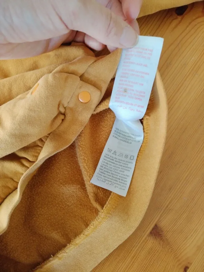 Gilet moutarde - photo numéro 4