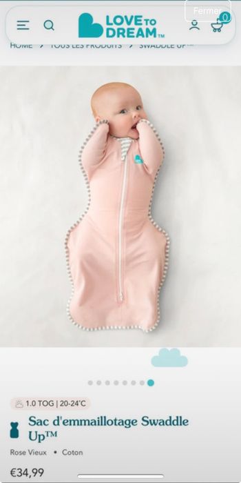 Sac d’emmaillotage - Love to dream