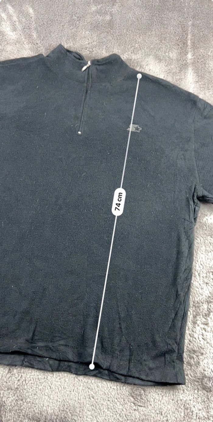Polaire Starter Noire Logo Brodé – Taille L - photo numéro 4