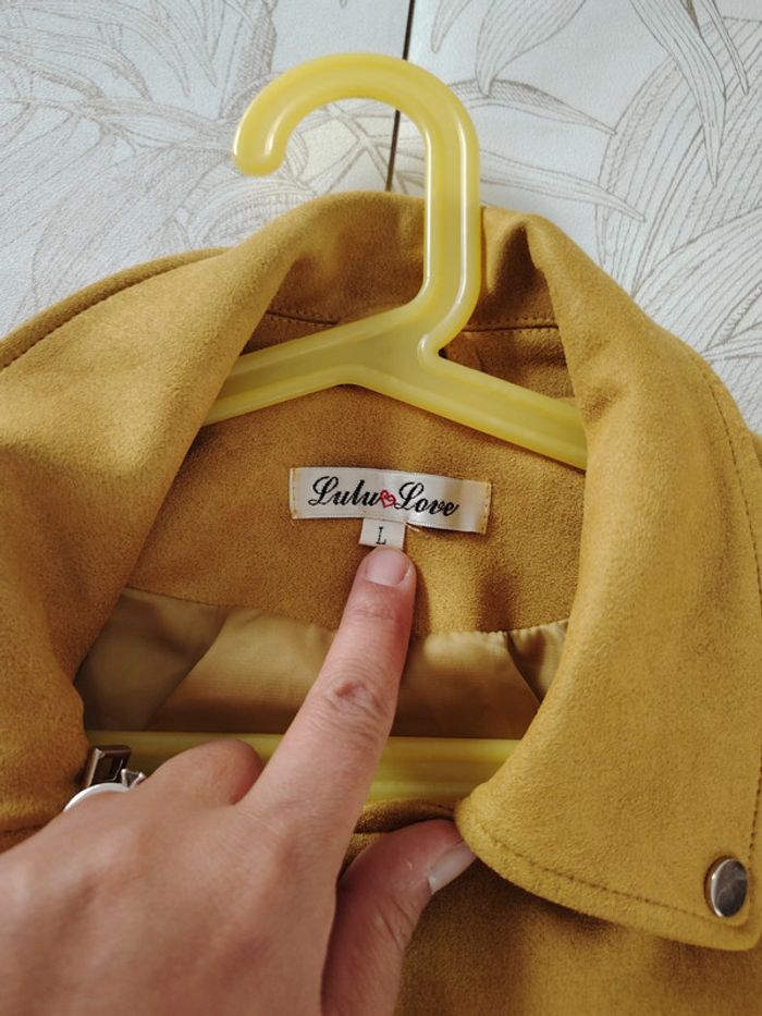 veste effet daim, taille 40 - photo numéro 5