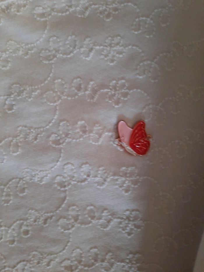 Haut broderie dentelle sergent major 11 ans - photo numéro 3