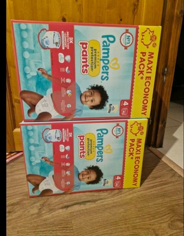 Lot de 2 paquets de couche