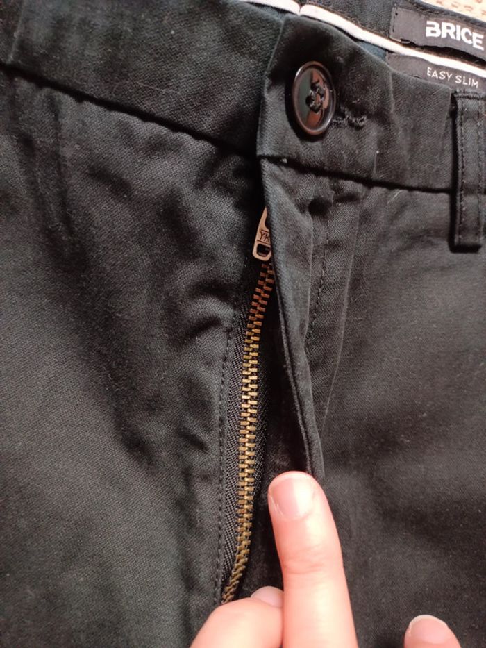 Pantalon noir brice easy slim 40 - photo numéro 4