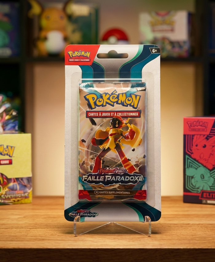 Blister Pokémon EV04 Faille Paradoxe - Neuf & Scellé - Carmadura