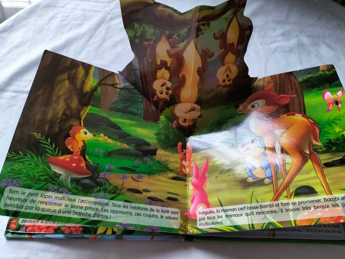 Livre Bambi pop up - photo numéro 3