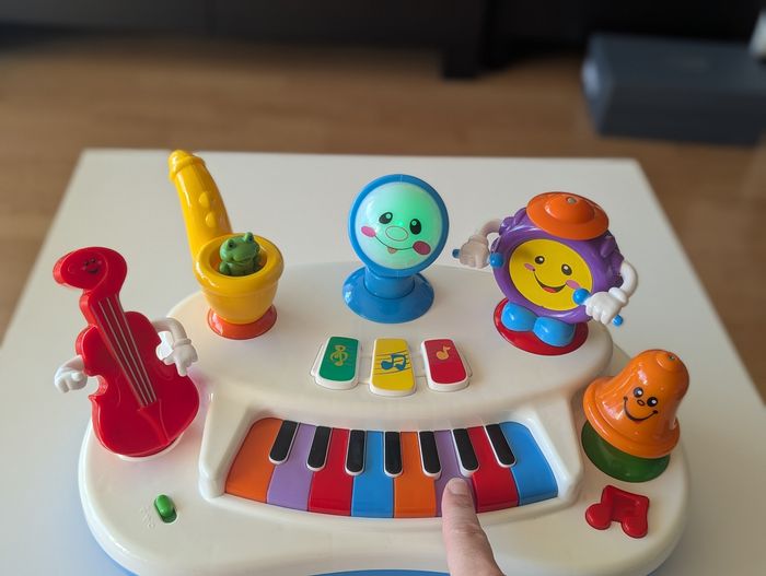 Piano musique jeux d'éveil marque kiddieland - photo numéro 4