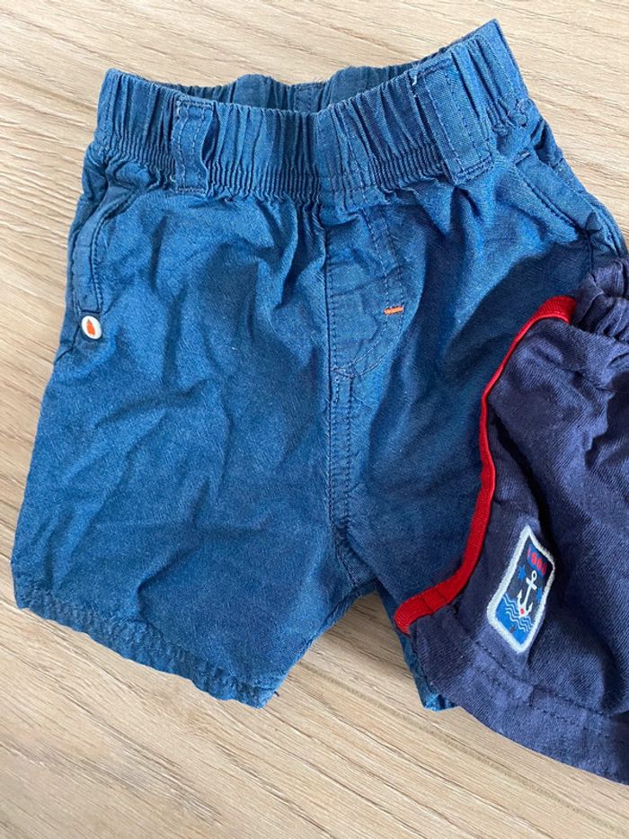 Lot de 2 Shorts en 3 mois - photo numéro 2
