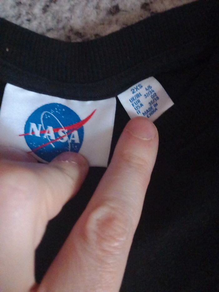 T-shirt nasa primark taille 2xs - photo numéro 2