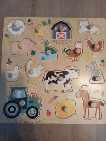 Puzzle bouton Vertbaudet