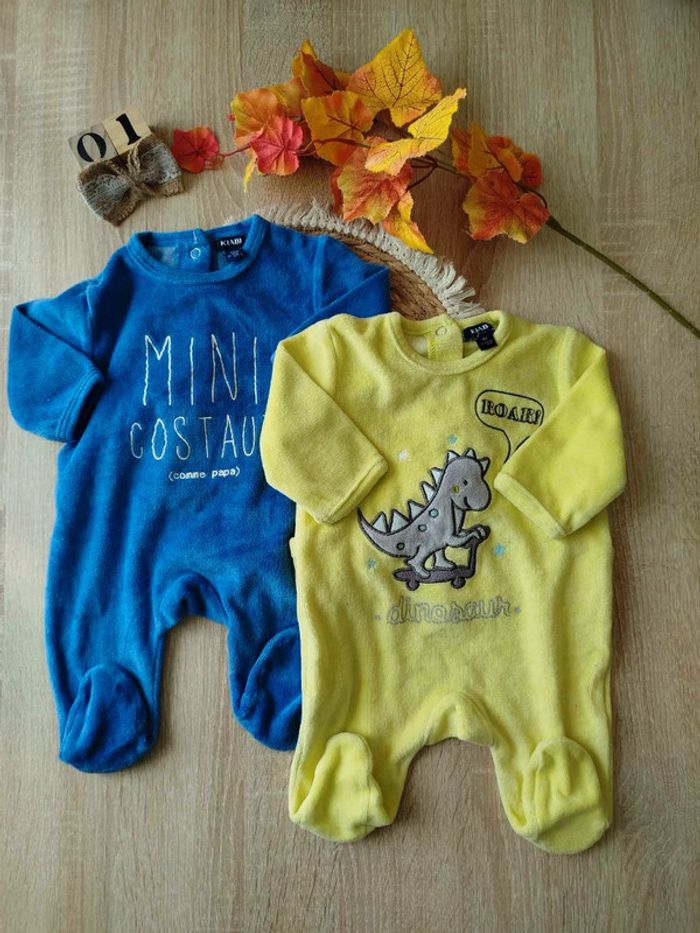 Lot de pyjama Kiabi 1mois - photo numéro 2