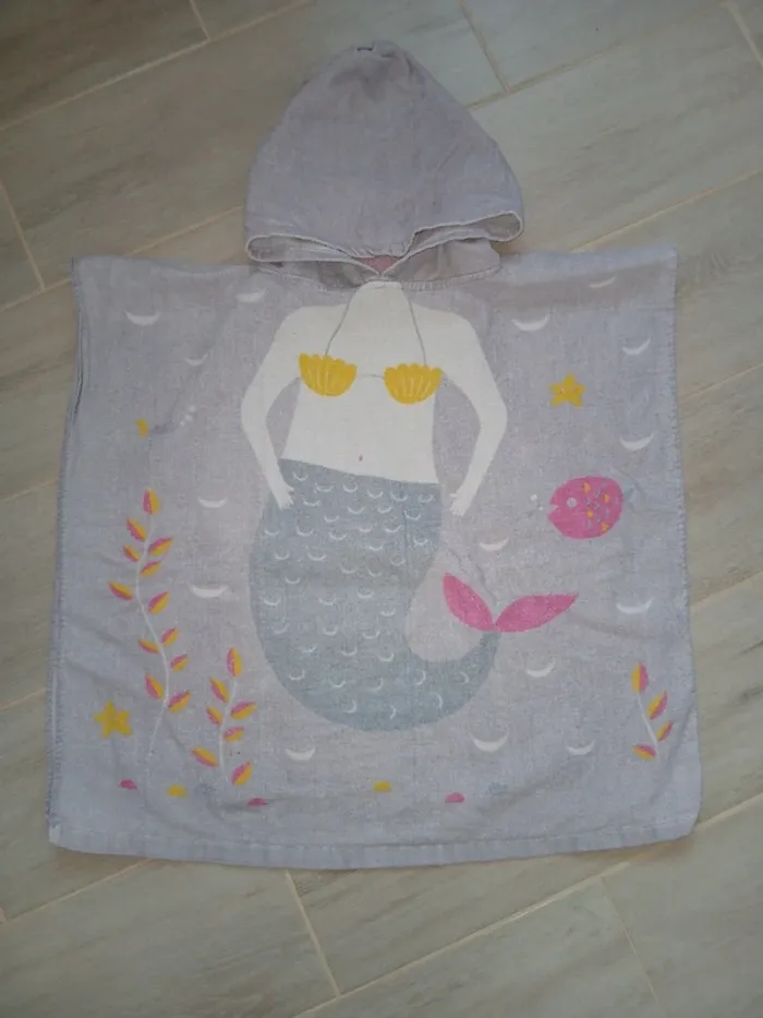 Poncho de bain