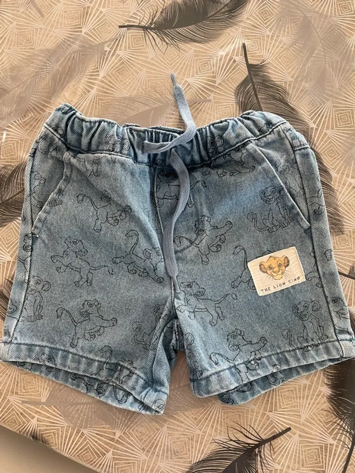 Short en jean