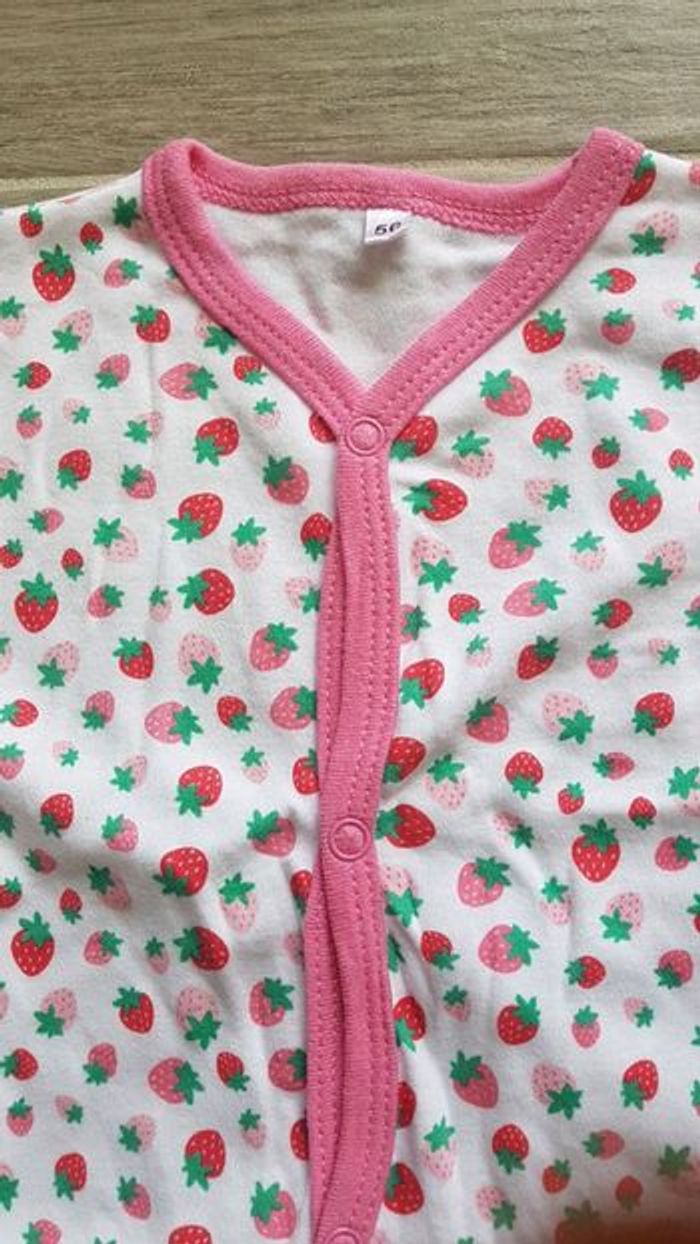 Pyjama léger en coton 56 cm - photo numéro 3