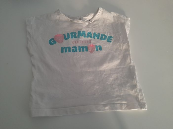 Tee shirt fille 18 mois