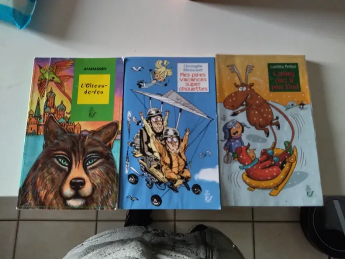Lot de 3 livres