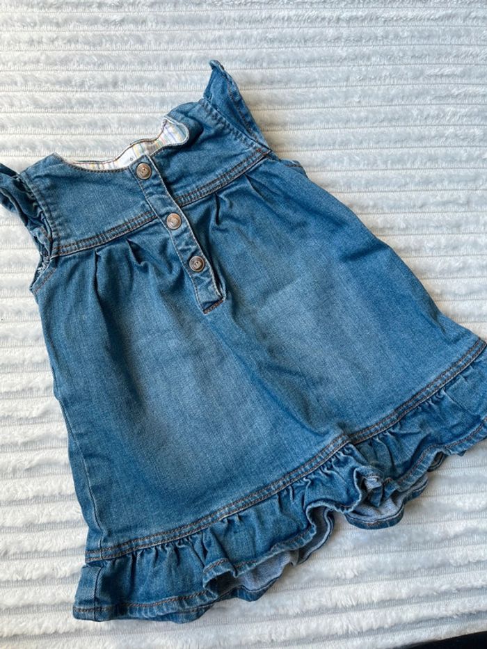 Robe en jean 6 mois - photo numéro 2