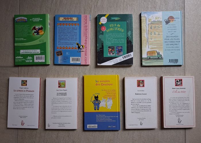 Lot 6 romans enfant - photo numéro 2