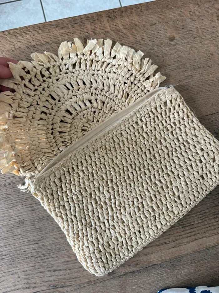 Pochette raphia - photo numéro 3