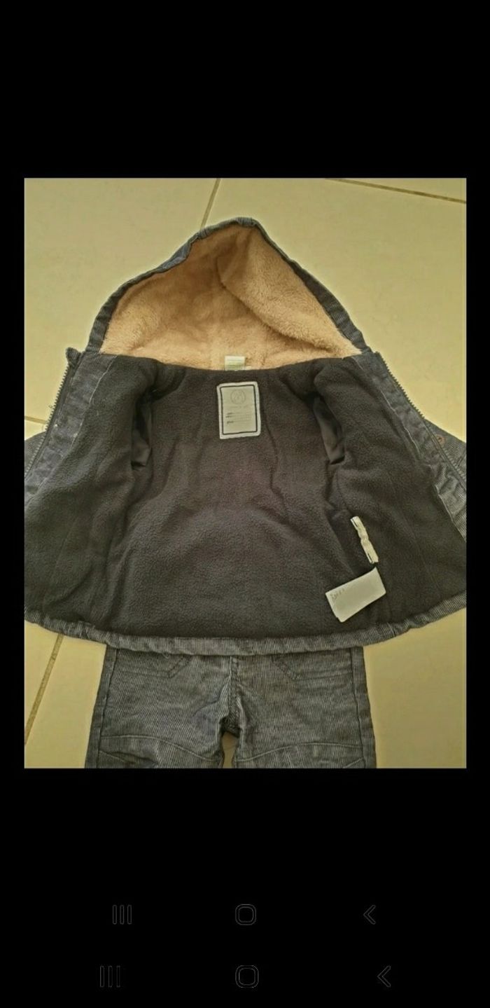 Ensemble pantalon et veste 6 mois disney - photo numéro 3