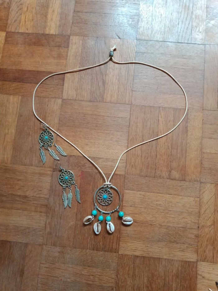 Collier et boucles d'oreilles attrape rêves 🌞 - photo numéro 2