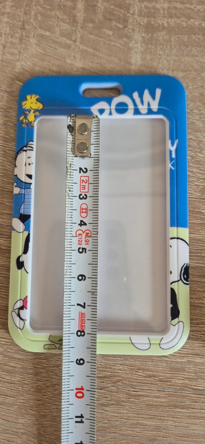 Porte carte d'identité Snoopy avec lanière fantaisie. - photo numéro 8