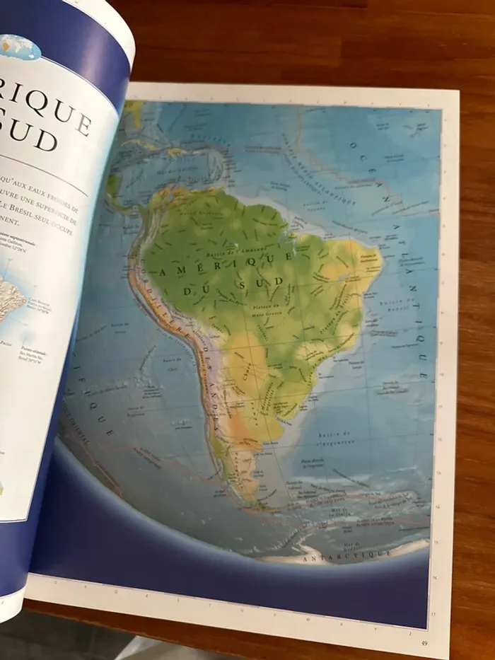 Livre grand atlas pour le XXI e siecle - photo numéro 8