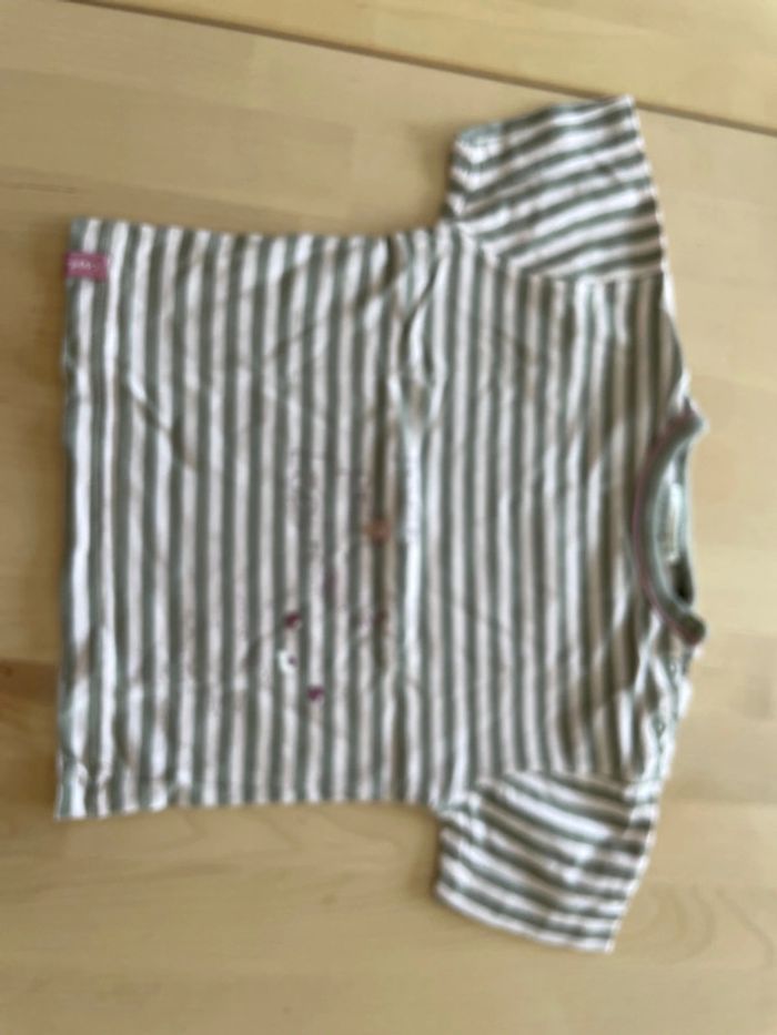 Lot de 9 tee shirt MC fille 12 mois multimarque - photo numéro 11