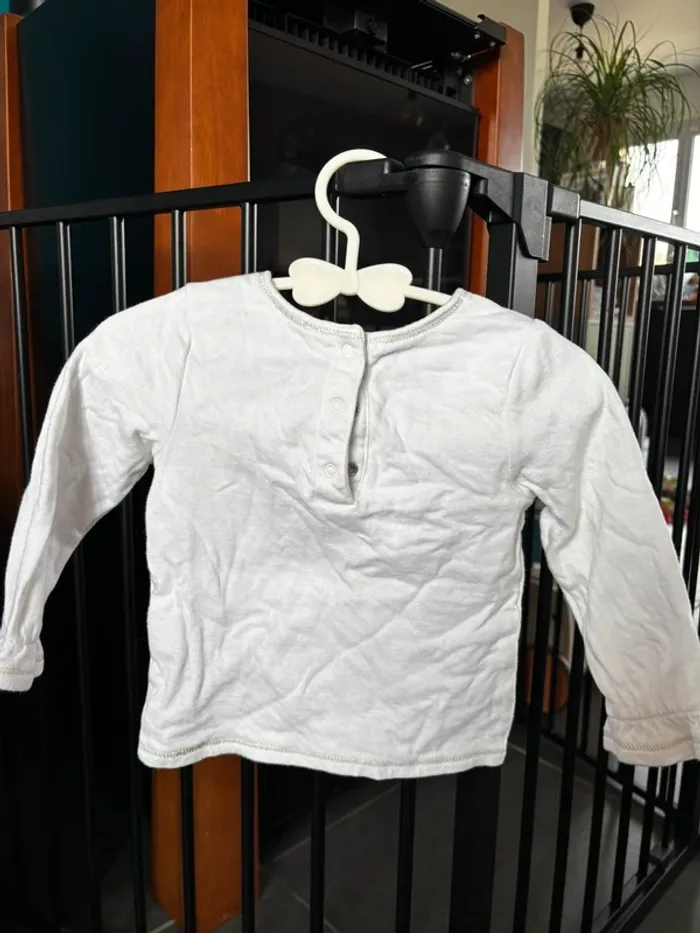 Pull blanc - photo numéro 2
