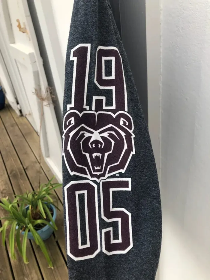 Champion long sleeve T-shirt vintage Missouri State Bears NCAA Mens S - photo numéro 4