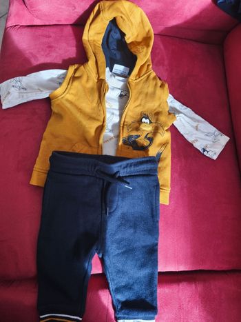 Ensemble 3 pièces LOONEY TUNES 3 mois
