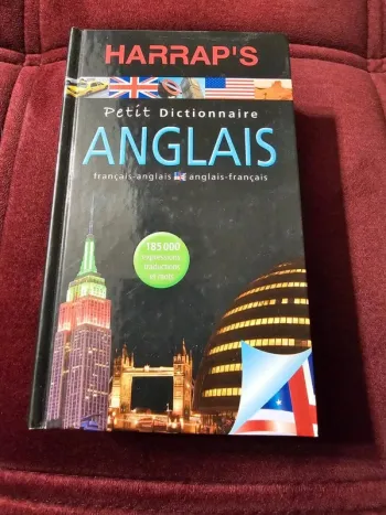 Petit dictionnaire Anglais Harrap's