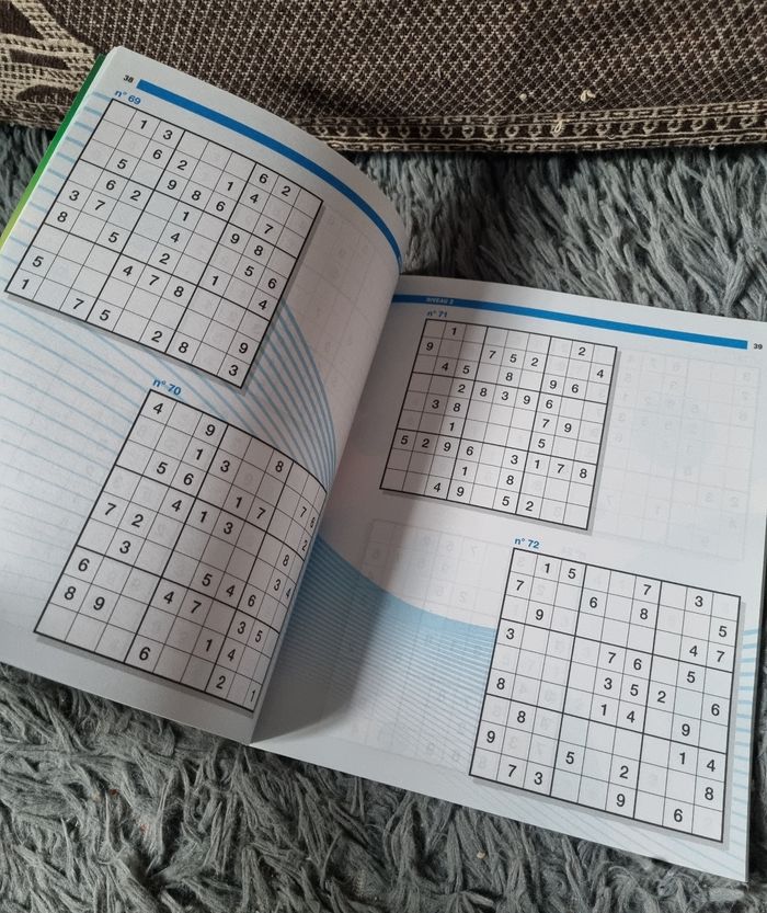Livre de jeu Sudoku  (débutant) niveau 1-2 (170 grilles) - photo numéro 4