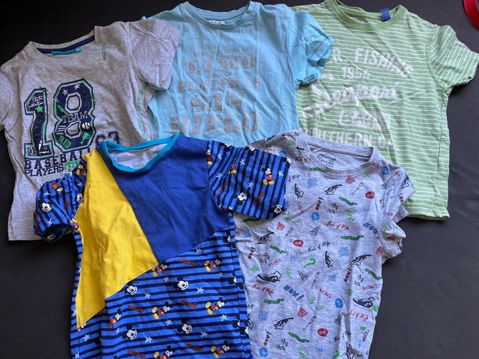 10 t-shirts et 3 shorts garçon 6 ans - photo numéro 6