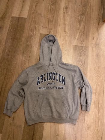 sweat oversize gris taille M shein femme