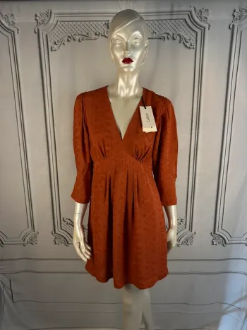 Robe courte Ba&sh Brique T.1 / S neuve