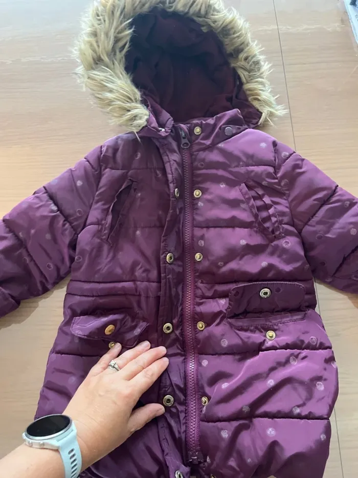 Veste sergent major hiver 3 ans - photo numéro 5