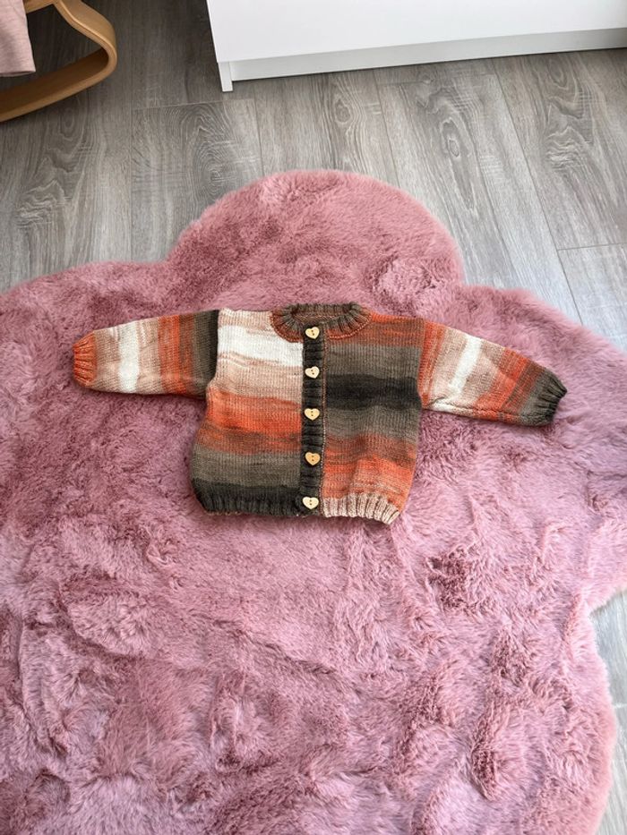 Gilet mixte tricot 6 mois
