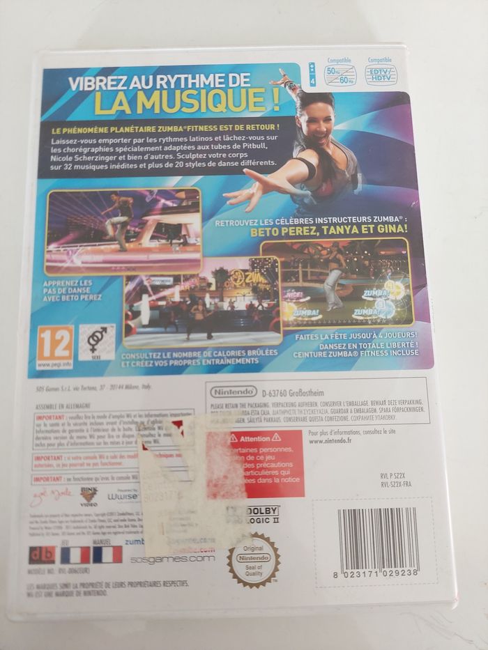 Jeu zumba wii - photo numéro 4