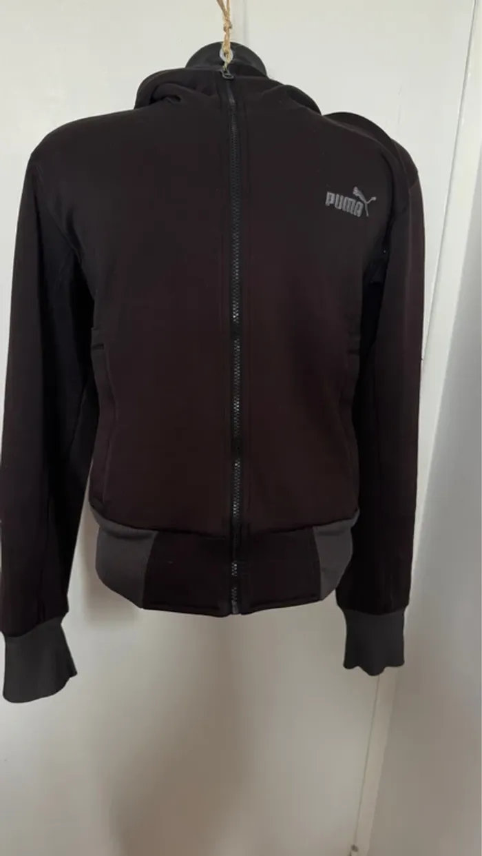 Veste capuche ado puma S